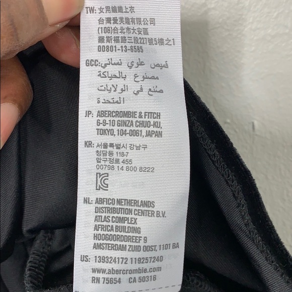 Fitch and Abercrombie velvet racer back tank - Picture 5 of 8